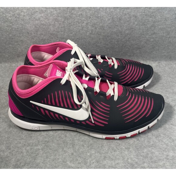 Nike Free Balanza 3.0 Running Training Shoes Gray Pink Women 11 Athletic Sneaker - Picture 4 of 15